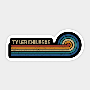 Tyler Childers - Retro Sunset Sticker